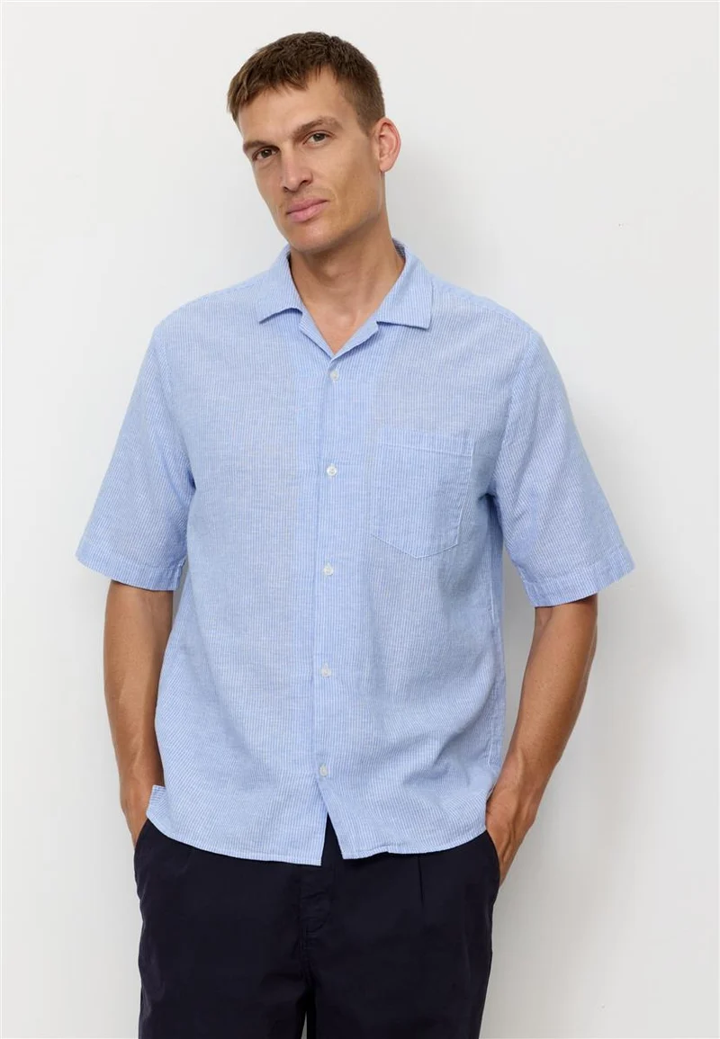RECOLUTION Cashew Stripes blue