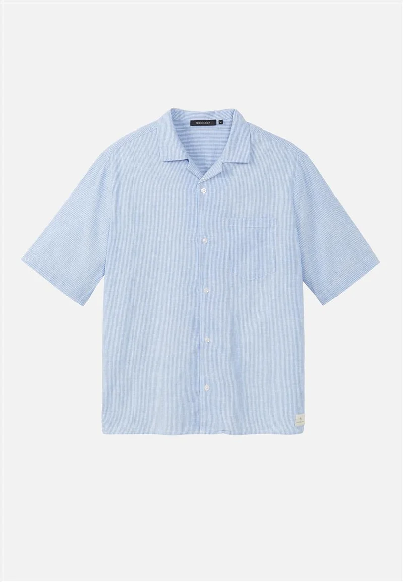 RECOLUTION Cashew Stripes blue