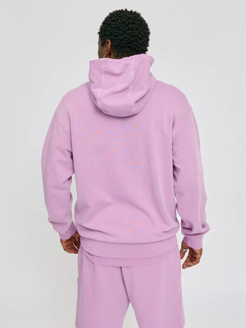 MAZINE Genderless Natural Dye Hoodie natural dye orchid