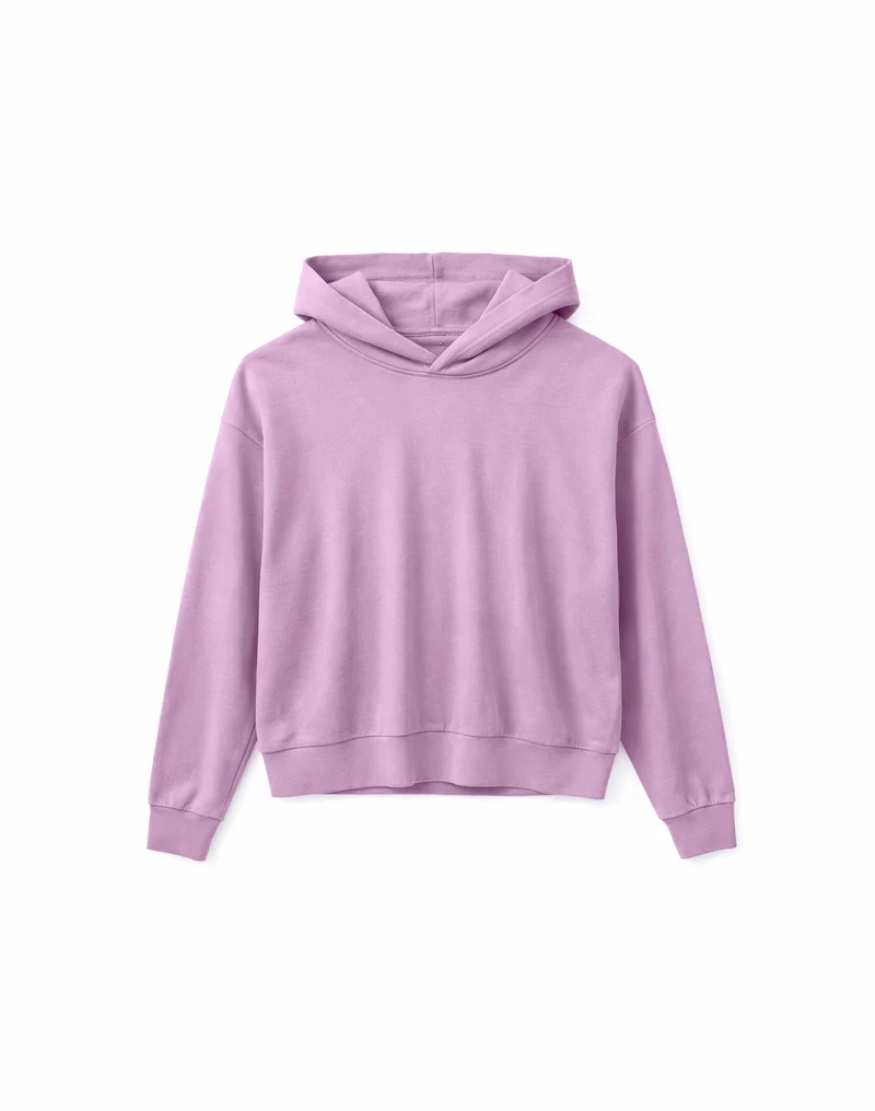MAZINE Genderless Natural Dye Hoodie natural dye orchid