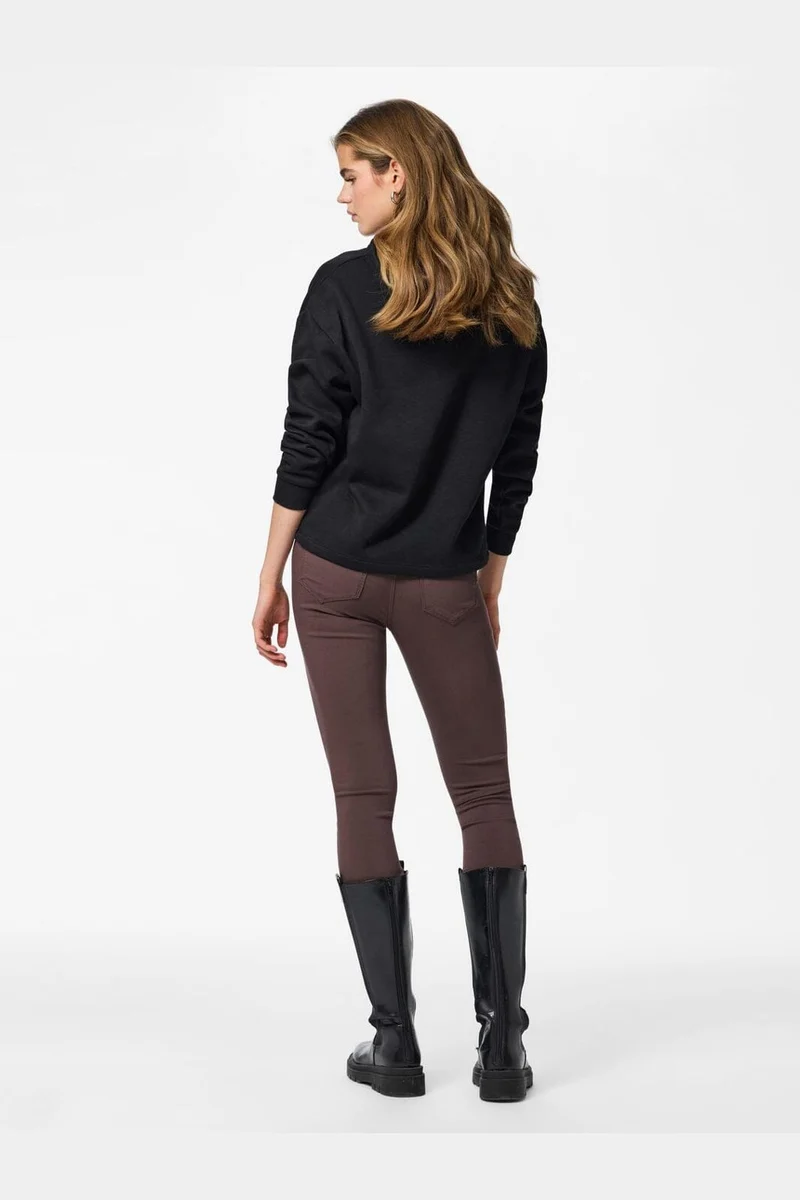 Pieces - Pchighskin Wear Jeggings - 5045710 Hot Fudge