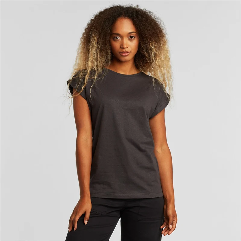 DEDICATED T-Shirt Visby Base Charcoal
