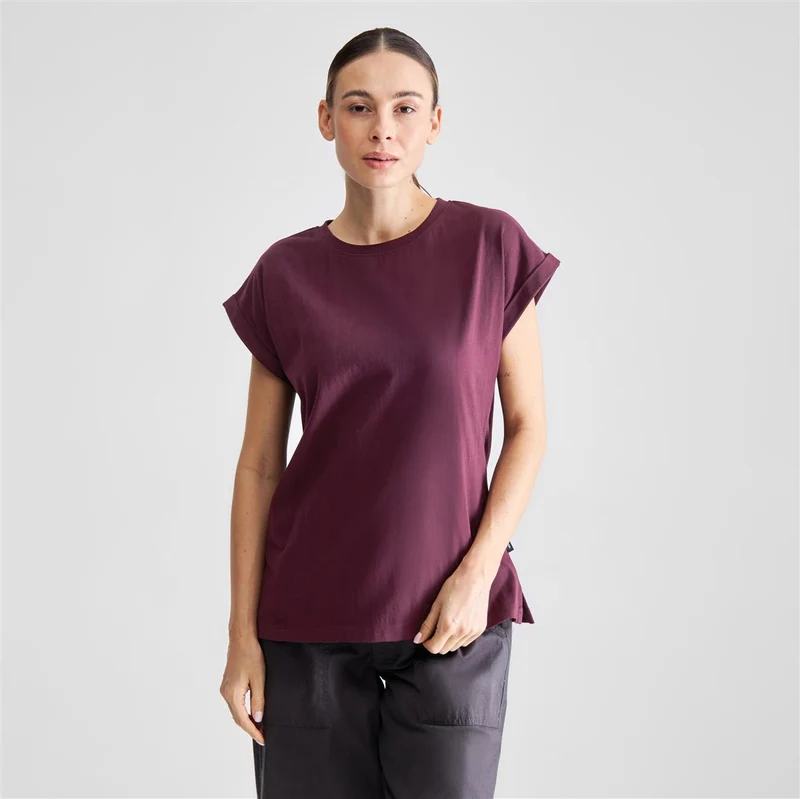 DEDICATED T-Shirt Visby Base Fig Red