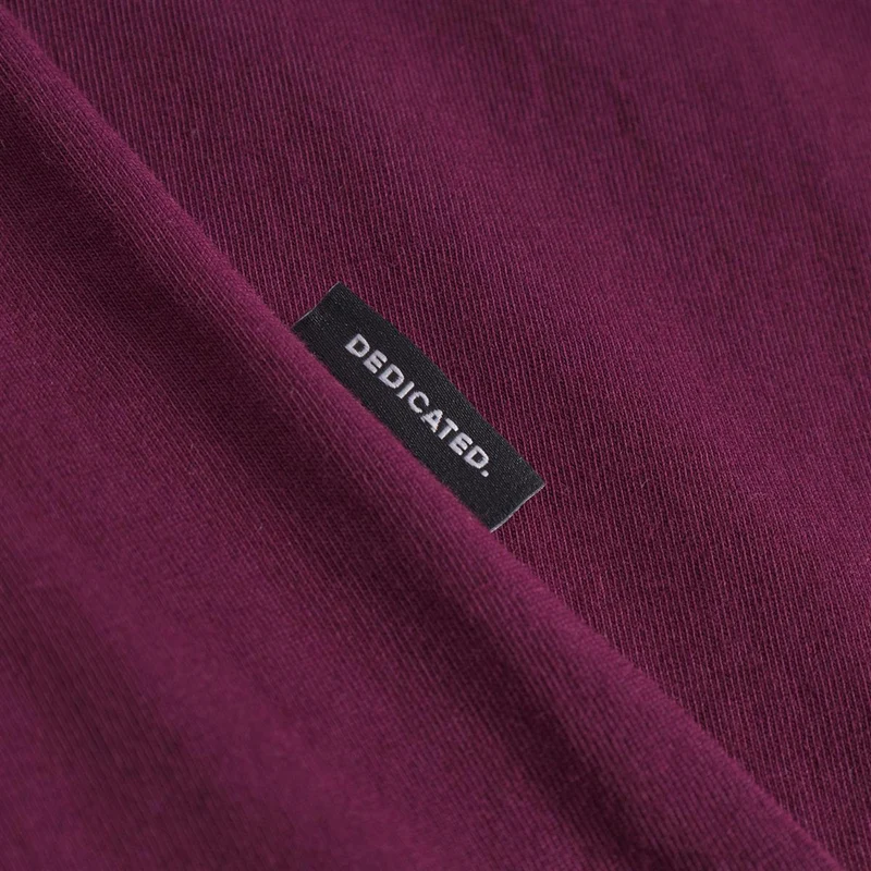 DEDICATED T-Shirt Visby Base Fig Red
