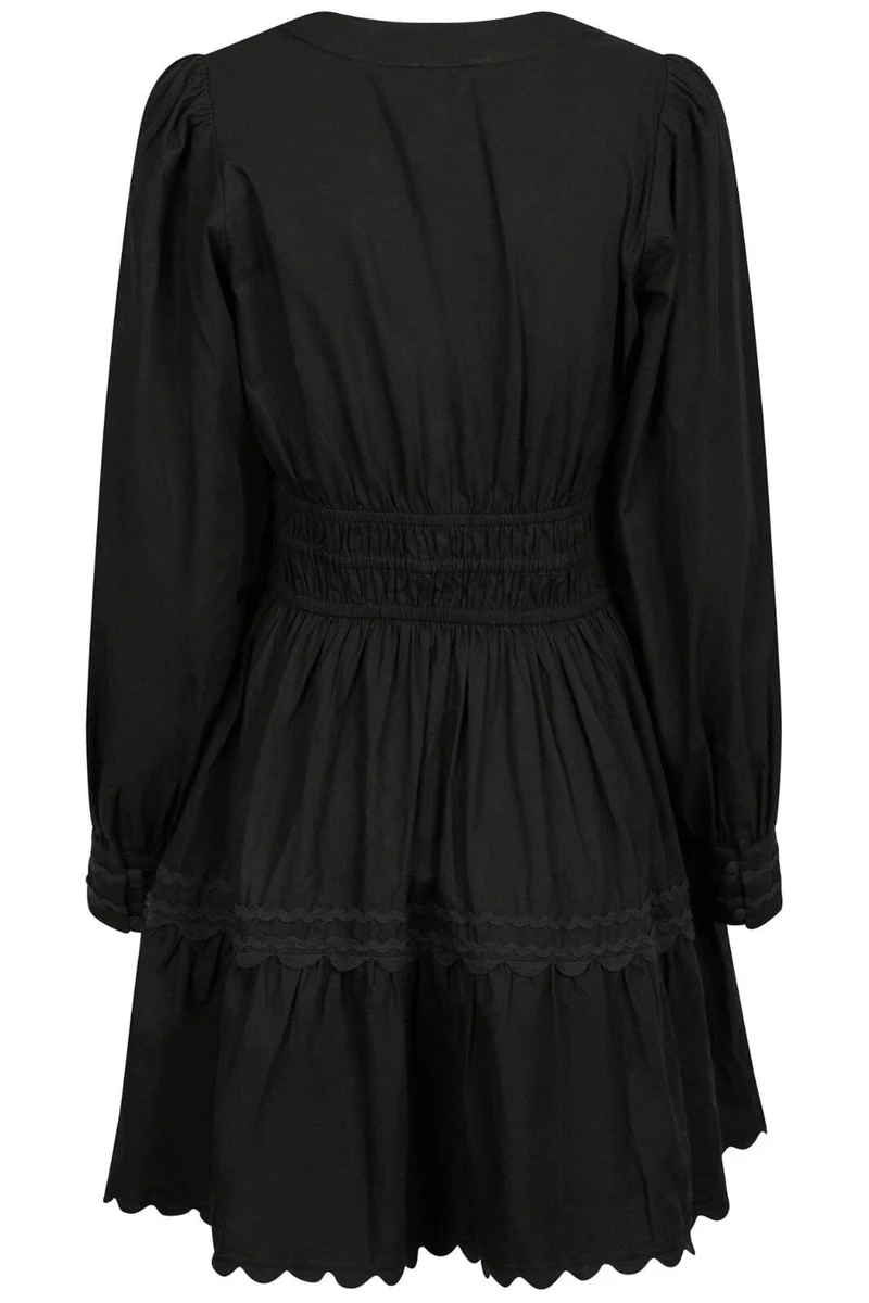 Neo Noir - Polaris C Poplin Dress 164601 - 100 - Black