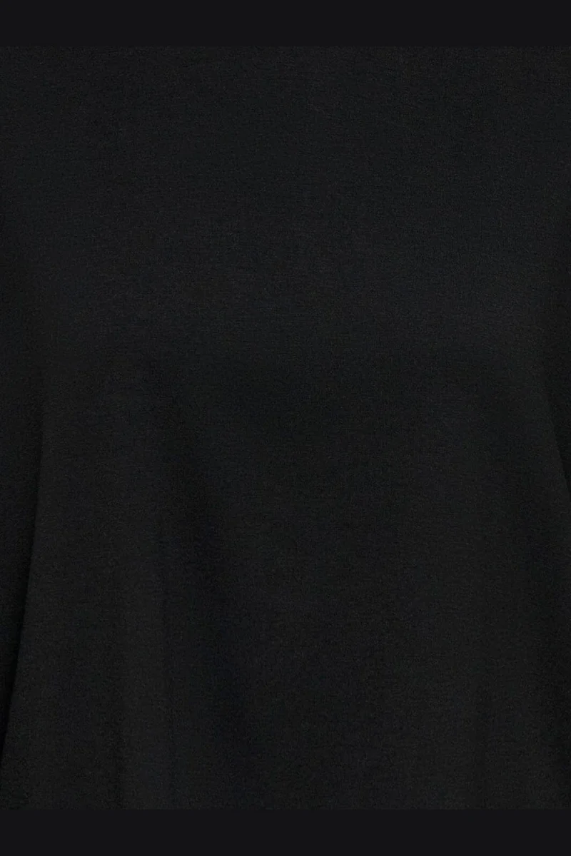 Only - Onlmoster L/S Lace Detail Top - 5208946 Black Tone In Tone Lace