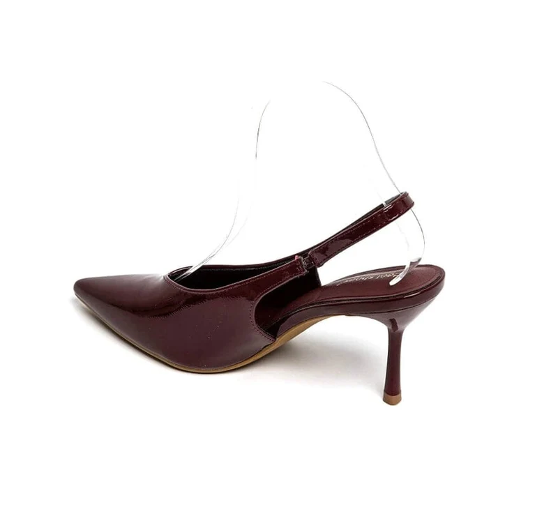 Bloom - Peony Stiletto - Burgundy