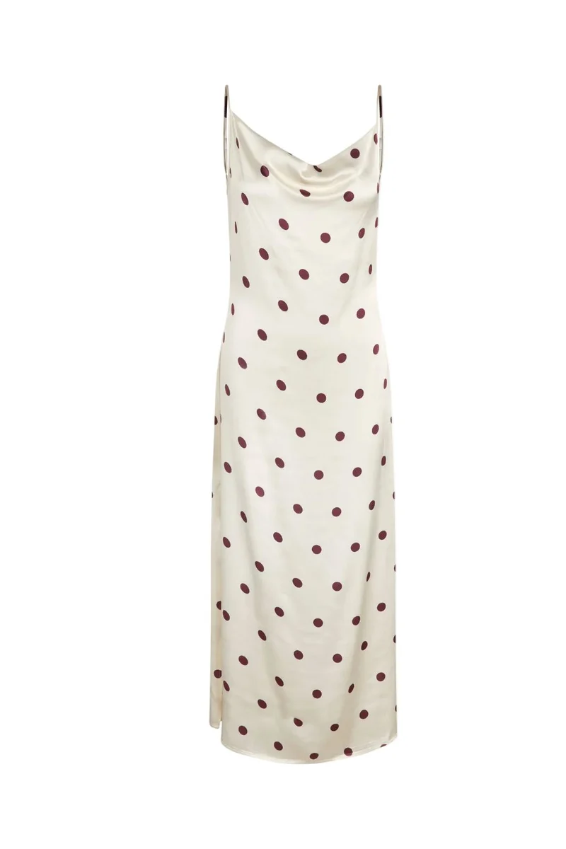 Modström - Vanjamd Print Dress 58964 - 13634 - Wineberry Dot