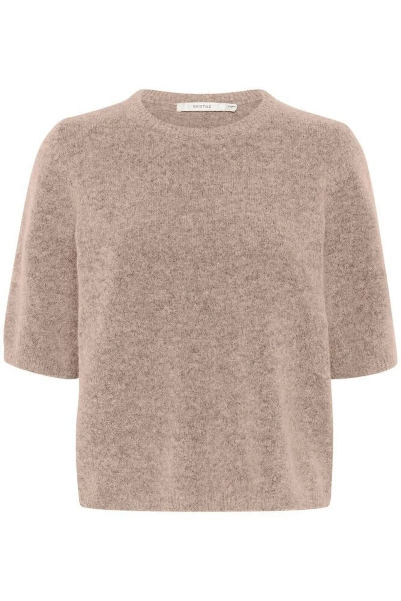 Gestuz - Gzalpha Ss Tee 10909996 - 1413071 - Rose Dust Melange
