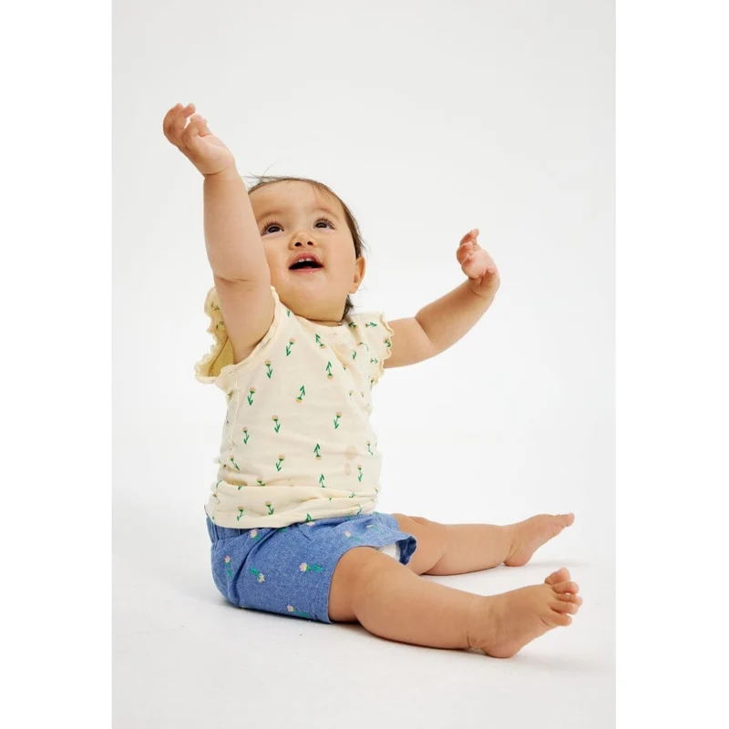 The New Siblings - Tnskara Shorts - Medium Blue