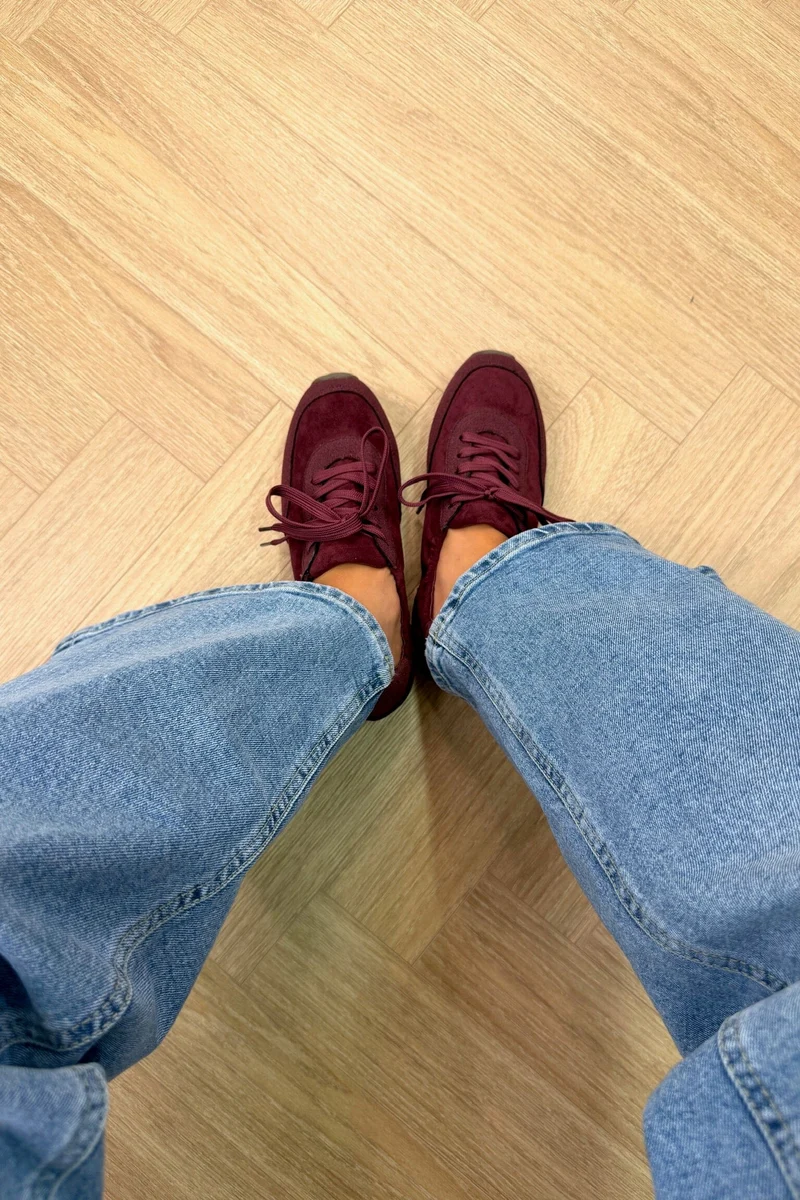 Bloom - Bellis Sneakers - Burgundy