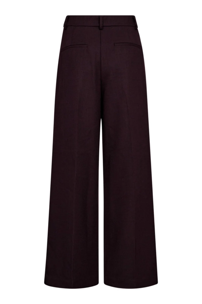 Co´Couture - Almiracc Pleat Pant 31623 - 67 - Plum