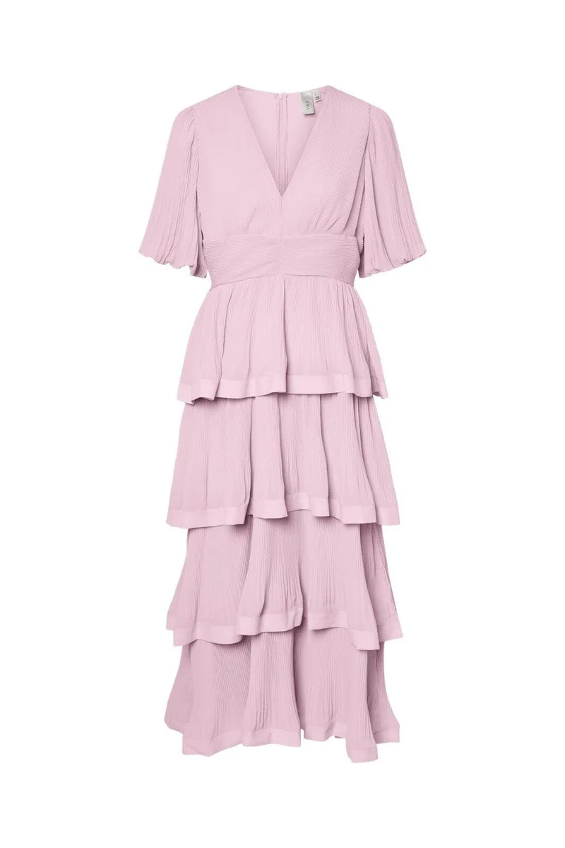 YAS - Yasplira Ss Long Dress - 5038153 Ballerina