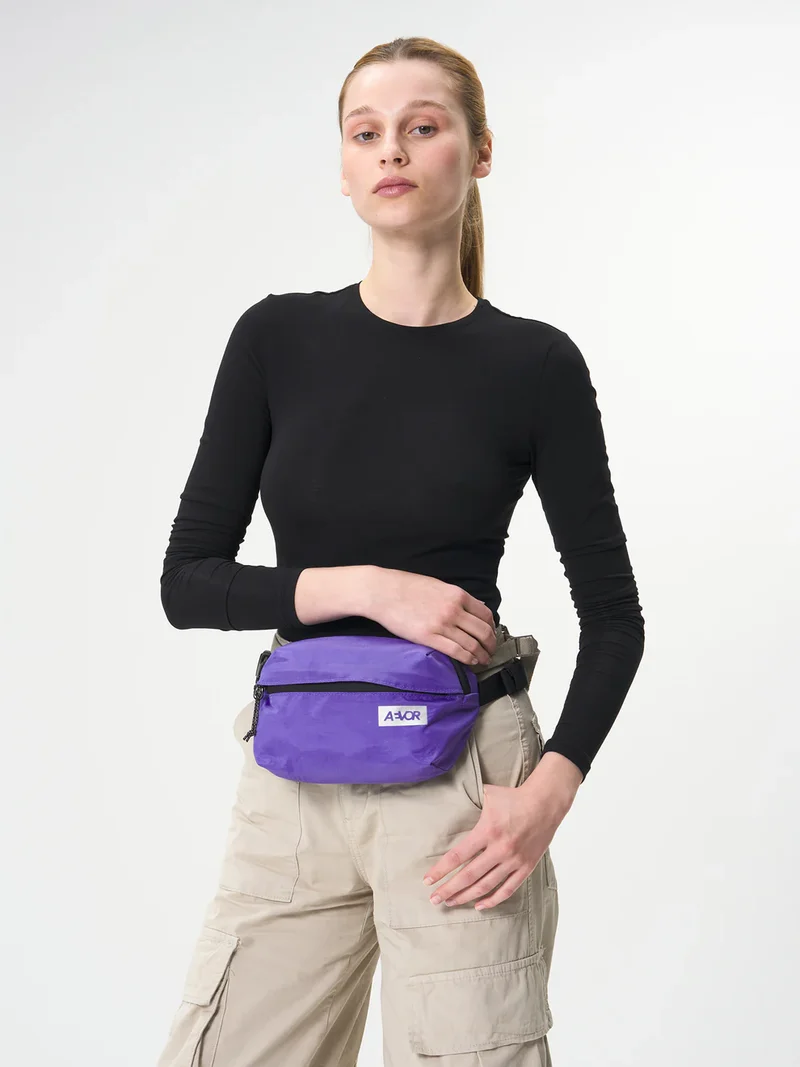 AEVOR Hip Bag Ease Ripstop purple