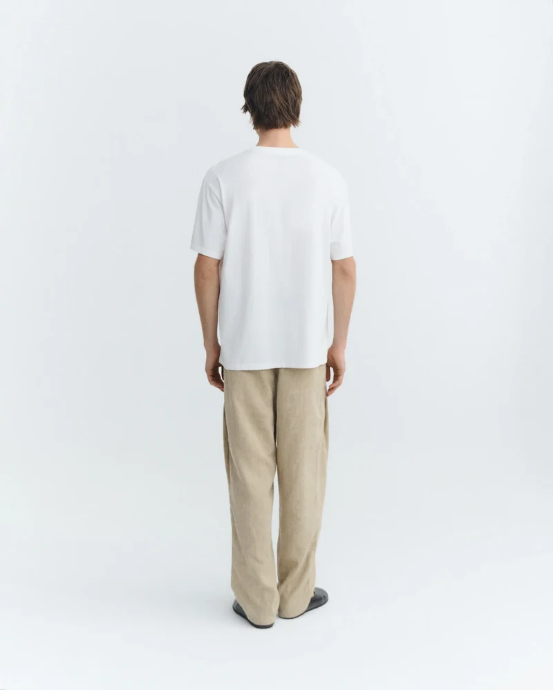 THINKING MU Sardines Aaron Tee white