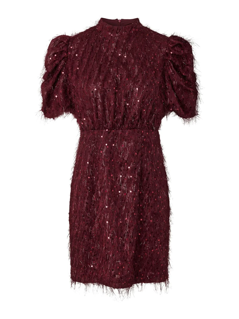 YAS - Yasilza 2/4 Sequin Dress - 5160299 Port Royale