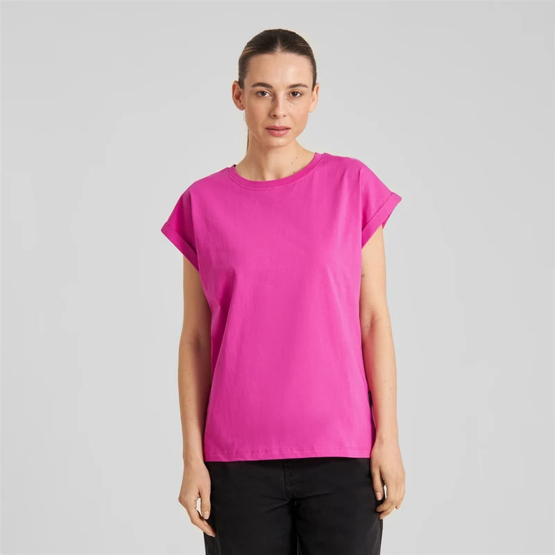 DEDICATED T-Shirt Visby Base Violet Pink