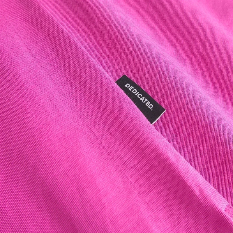 DEDICATED T-Shirt Visby Base Violet Pink
