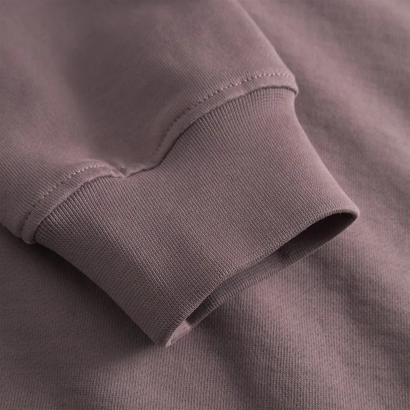 DEDICATED Sweatshirt Malmoe Base Sparrow Brown
