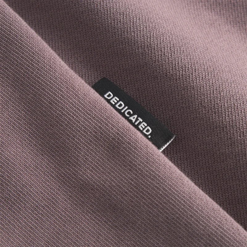 DEDICATED Sweatshirt Malmoe Base Sparrow Brown