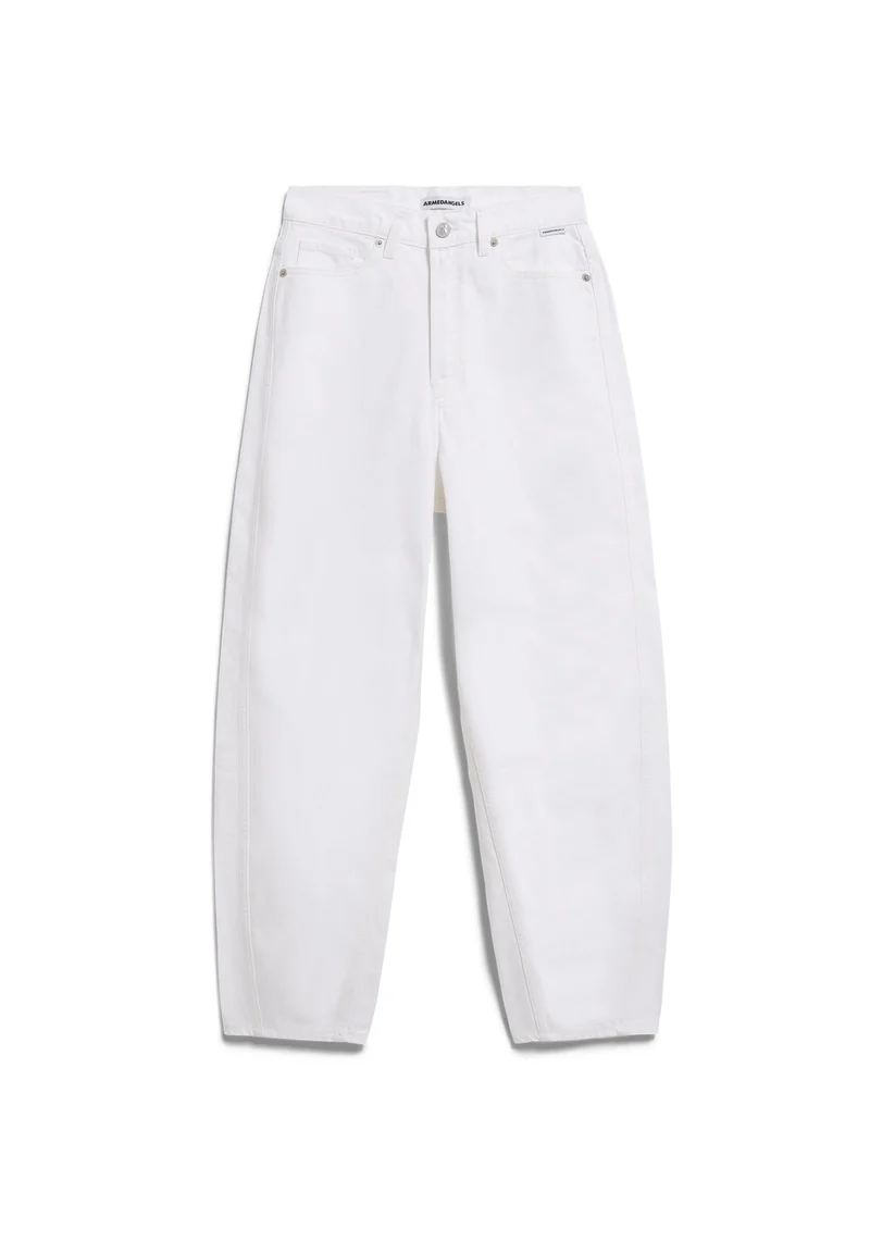 ARMEDANGELS Baarly High Waist Barrel Jean white