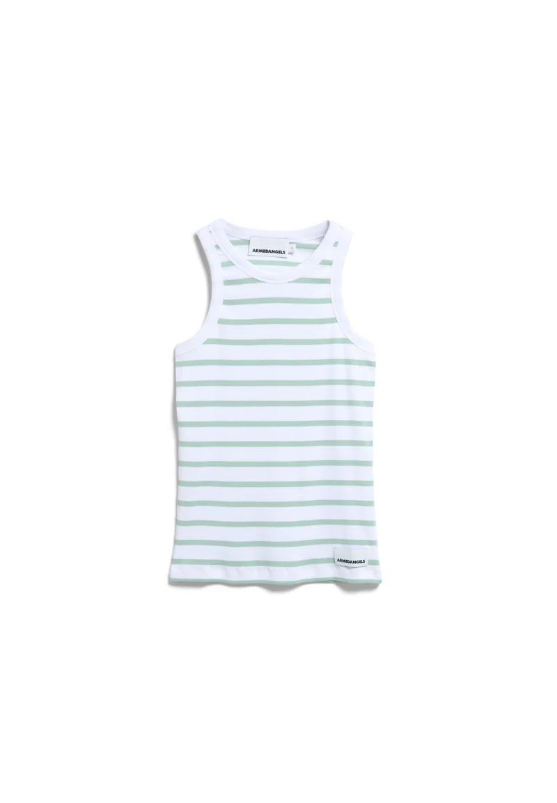 ARMEDANGELS Kanitaa Stripe Top white-foam