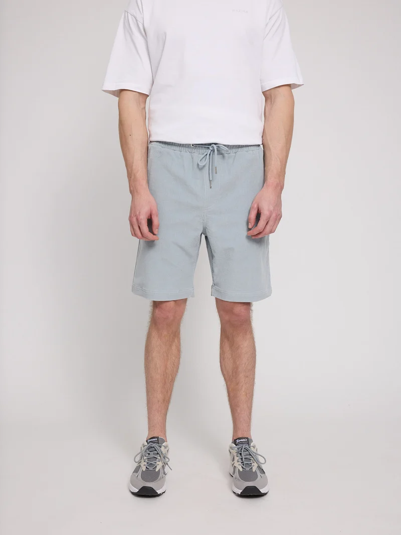 MAZINE Corduroy Pull-On Shorts pearl blue