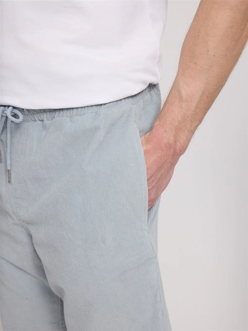 MAZINE Corduroy Pull-On Shorts pearl blue