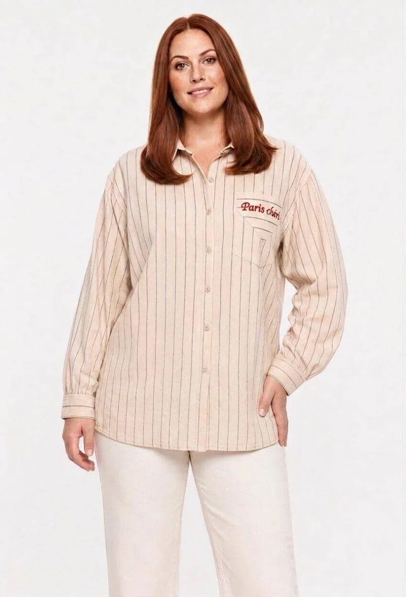 A-Bee - Nadja Shirt - Taupe