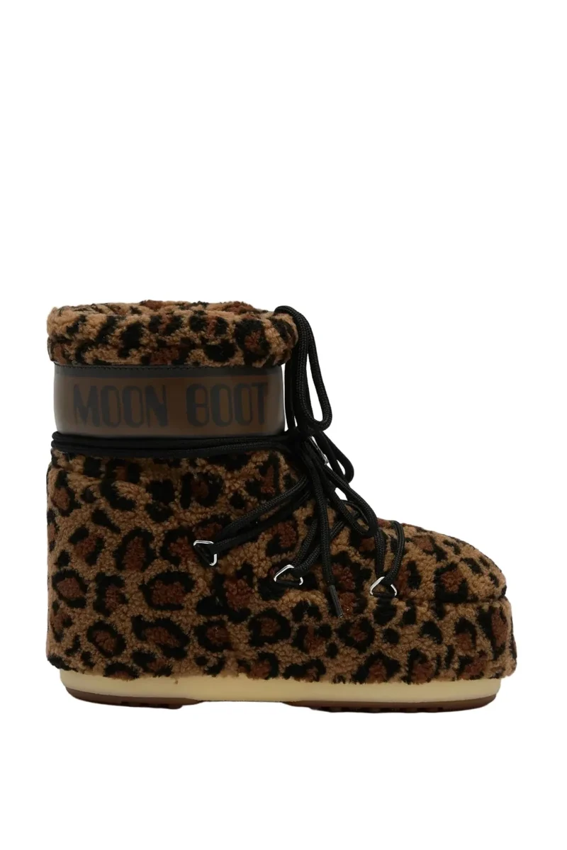 Moon Boot - Mb Icon Low Fleece Leopard80d1409960 - Mm21cognac/Cocoa