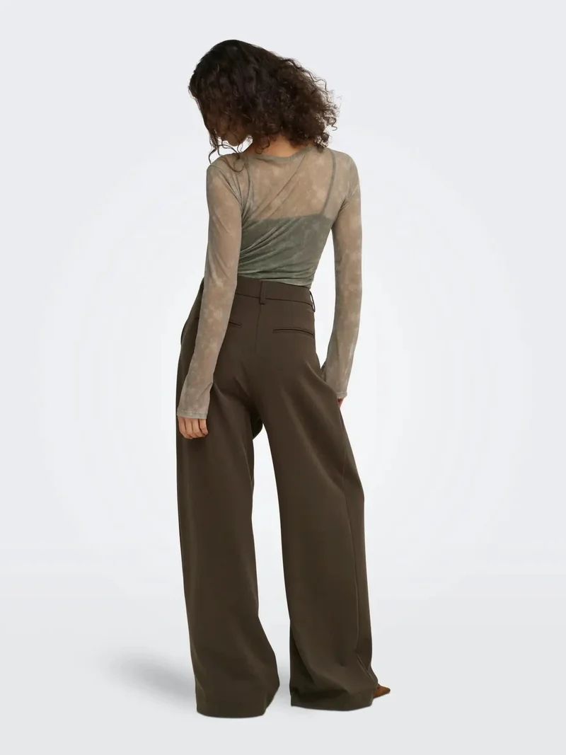 Only - Onlpalino Wide Pleat Pant Tlr - 5116274 Delicioso