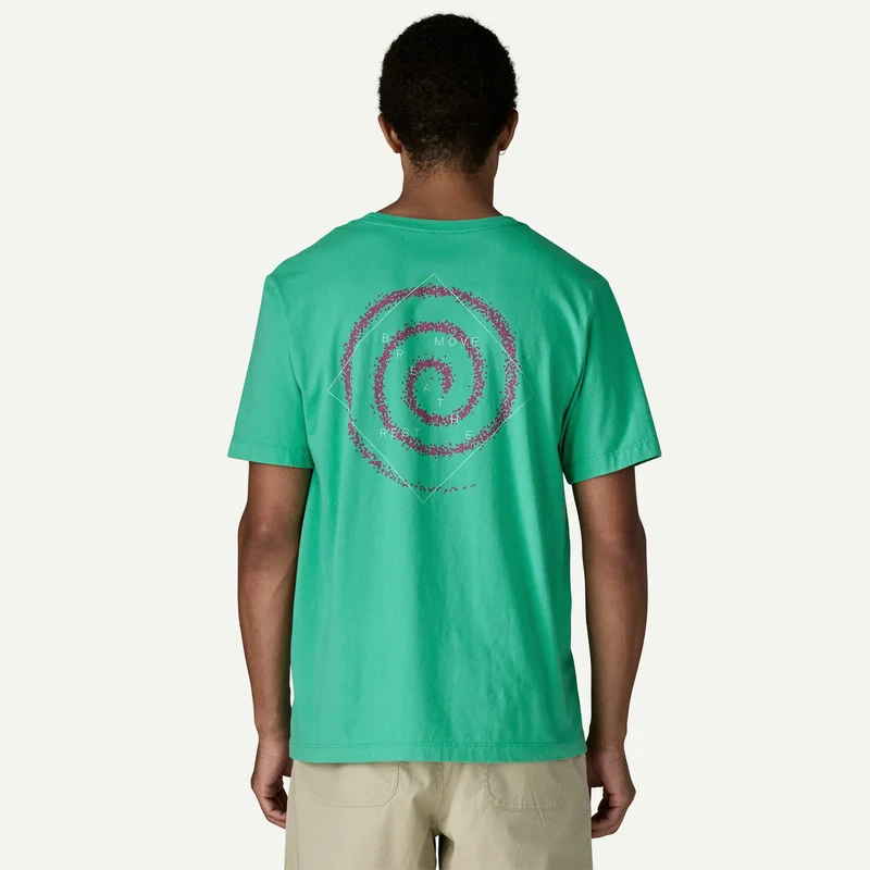 PATAGONIA Men's Multi-Pitch T-Shirt aqua stone