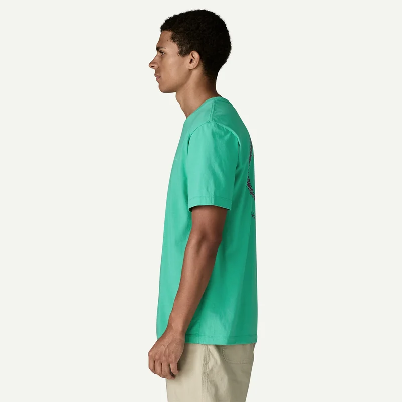 PATAGONIA Men's Multi-Pitch T-Shirt aqua stone