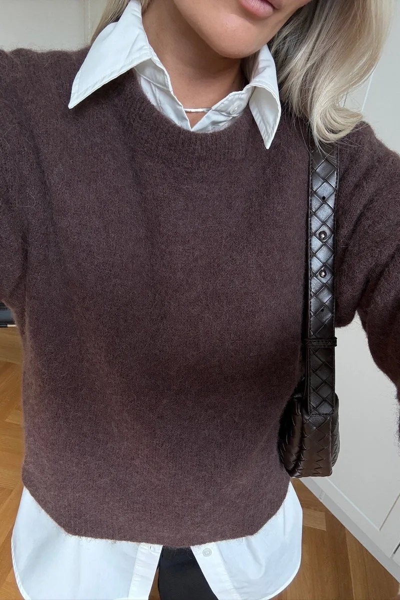Noella - Kae Knit 12940085 - 674 - Chocolate