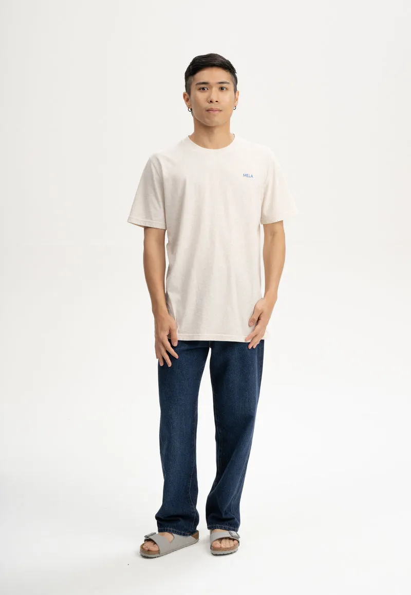 MELAWEAR T-Shirt Sadhil Print cream melange / be kind