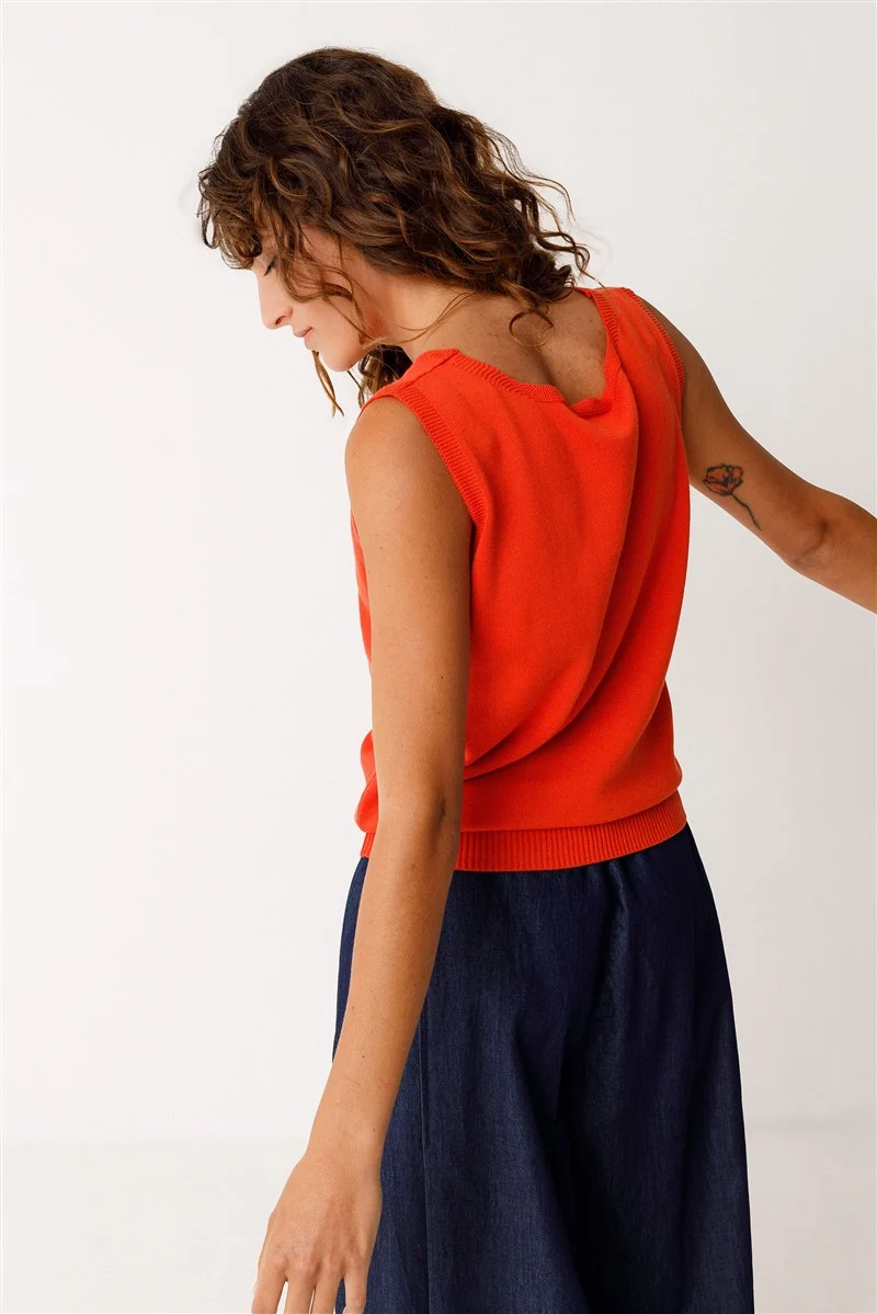 SKFK T-Shirt Maindi orange