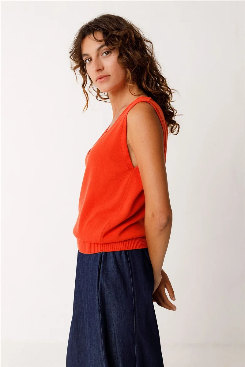 SKFK T-Shirt Maindi orange