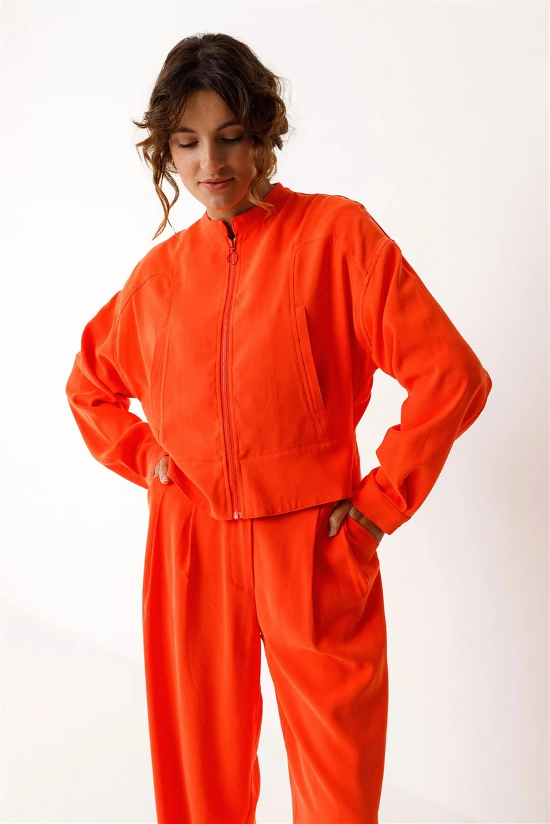 SKFK Jacke Elene orange