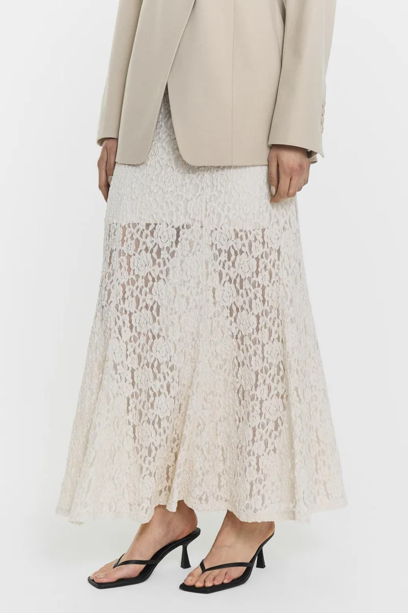 Twist & Tango - Ttakasha Lace Skirt - Ivory