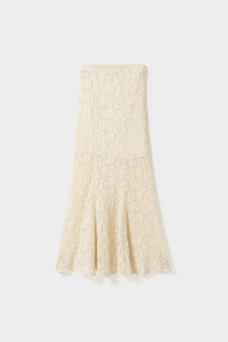 Twist & Tango - Ttakasha Lace Skirt - Ivory