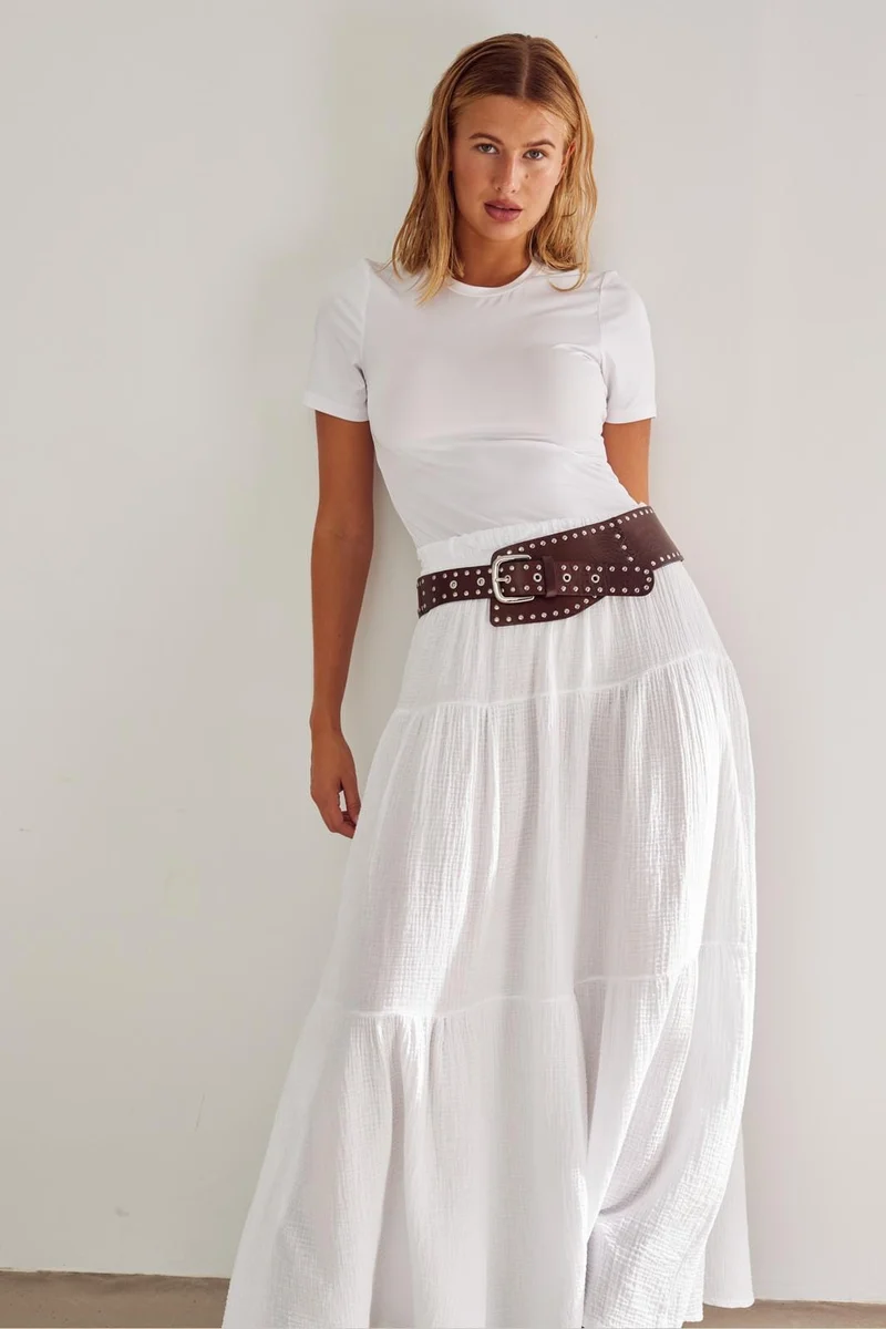 Noella - Leyla Skirt 13110001 - 028 White