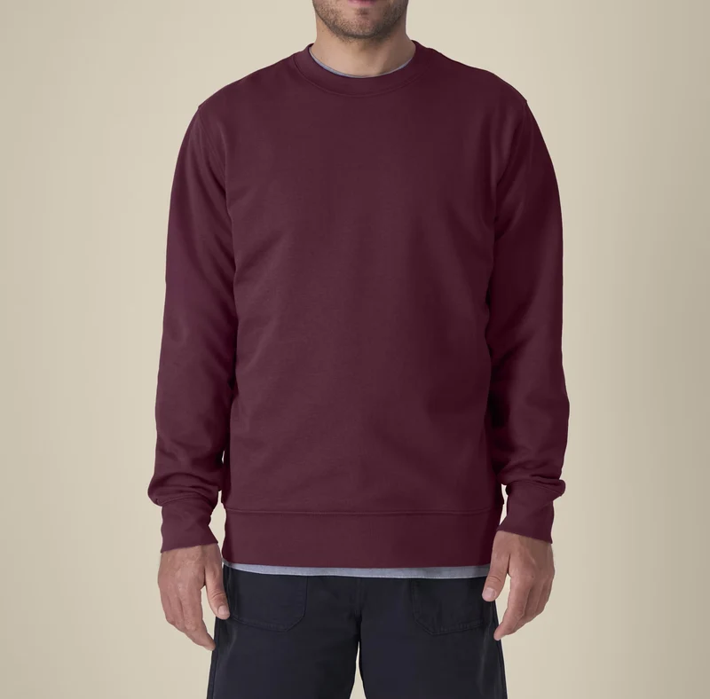 FAIRFITTERS Basic Sweatshirt Unisex Changer 2.0 deep plum