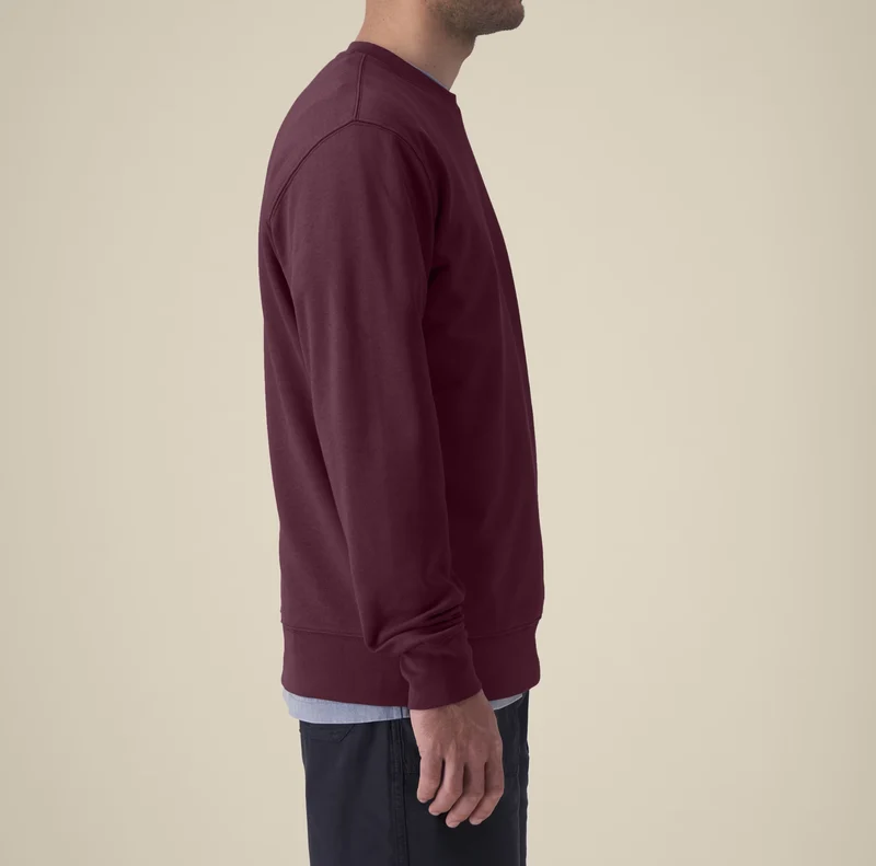 FAIRFITTERS Basic Sweatshirt Unisex Changer 2.0 deep plum