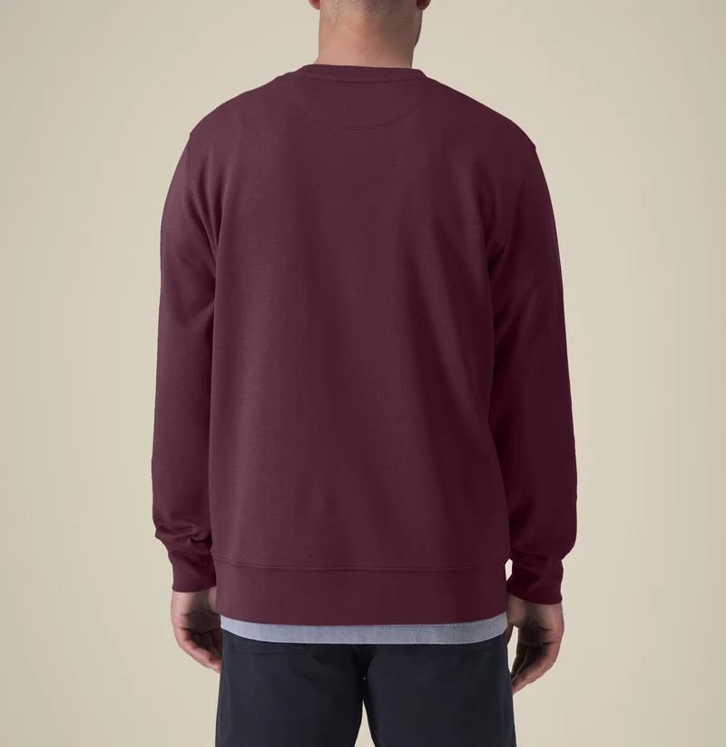 FAIRFITTERS Basic Sweatshirt Unisex Changer 2.0 deep plum