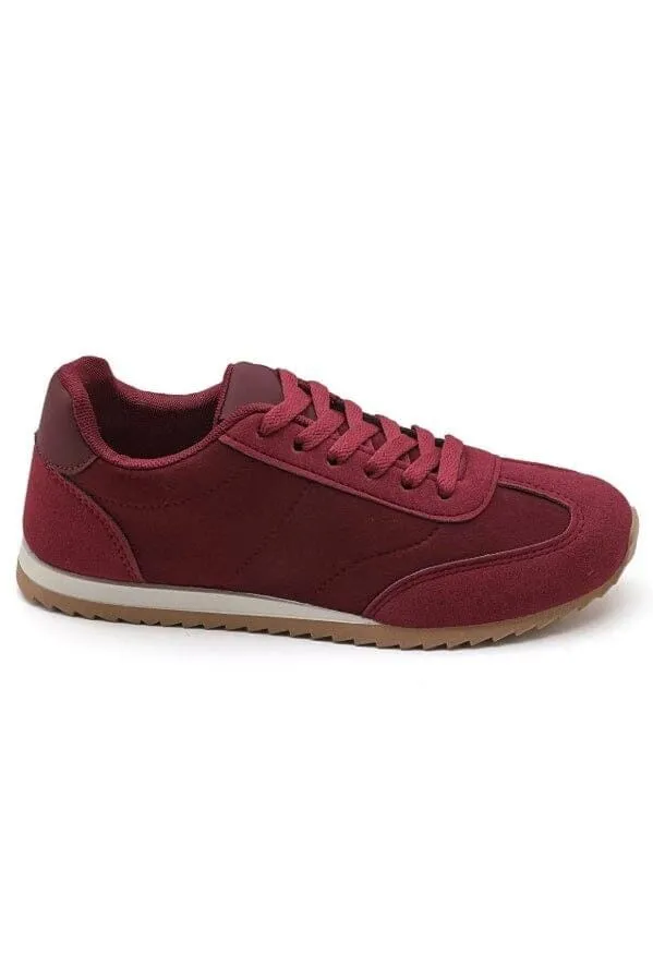 Bloom - Buttercup Sneakers - Burgundy