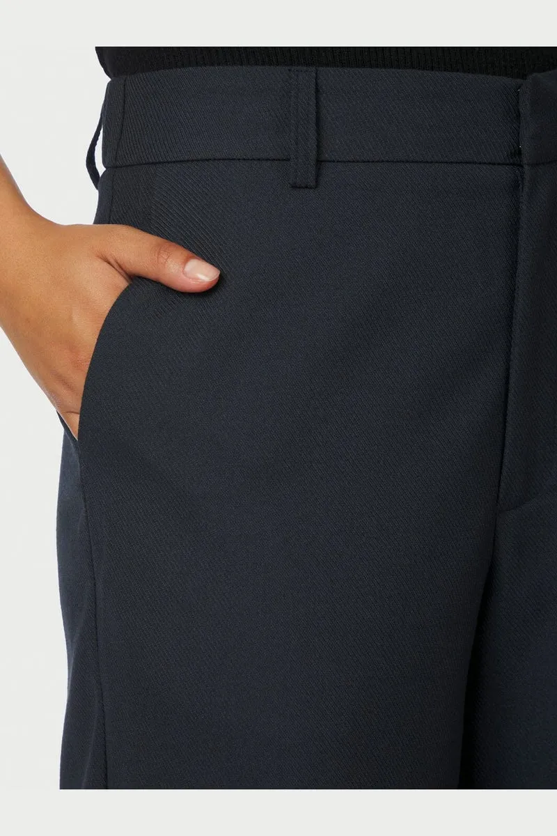Neo Noir - Emmett Melange Pants 165059 - 141 - Navy