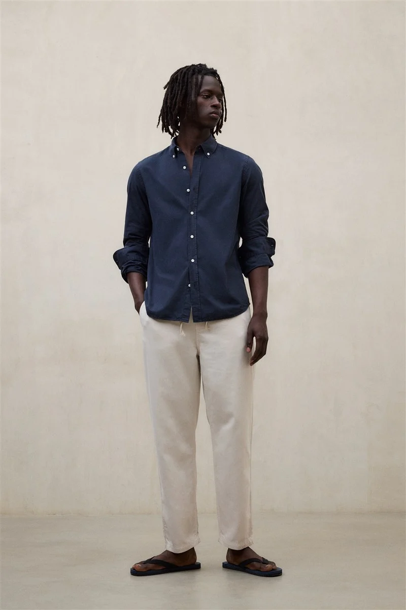 ECOALF Antejo Popelin deep navy