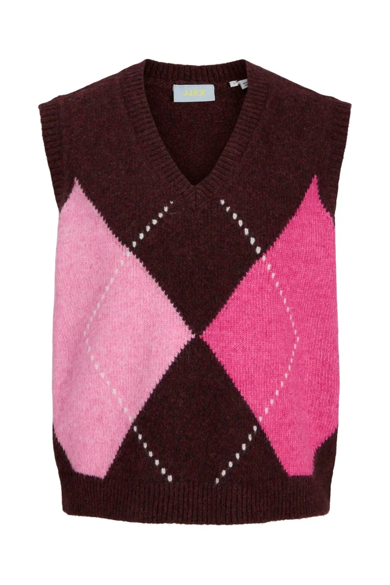 Jjxx - Jxharvi Vest Knit - 5079895 Winetasting