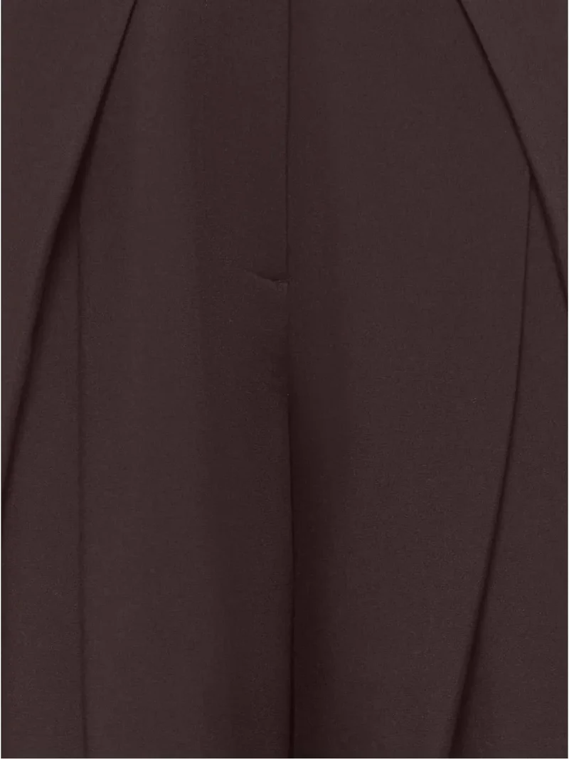 Only - Asmine Pleat Barrel Pant Tlr - 5200312 Coffee Bean