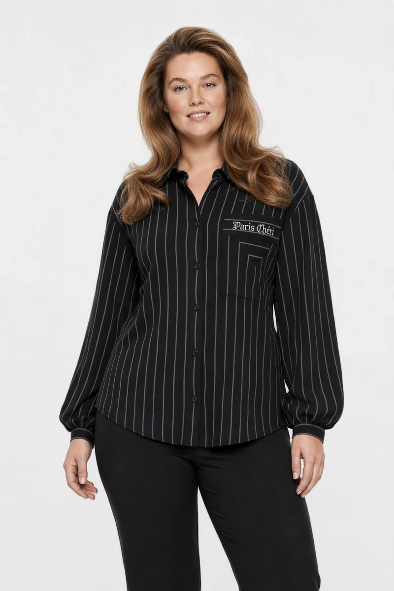 A-Bee - Nadja Shirt - Black